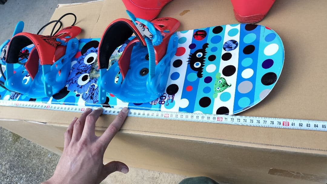 スノーボード ビンディング　セット　80cm 子供　キッズ　ブーツ　 16.5