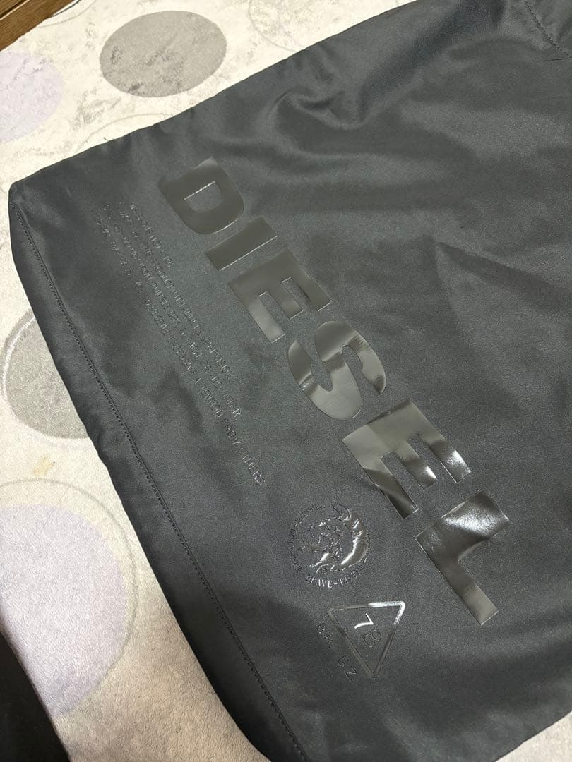 DIESEL ブラック トートバッグ