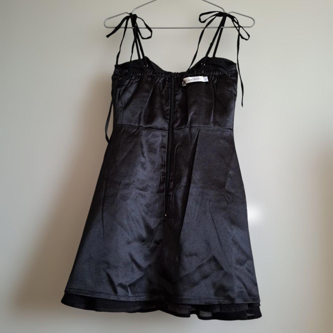 ♡*様 ROBE de FLEURS サテン/ フロントシフォン/ ミニ/ キャ