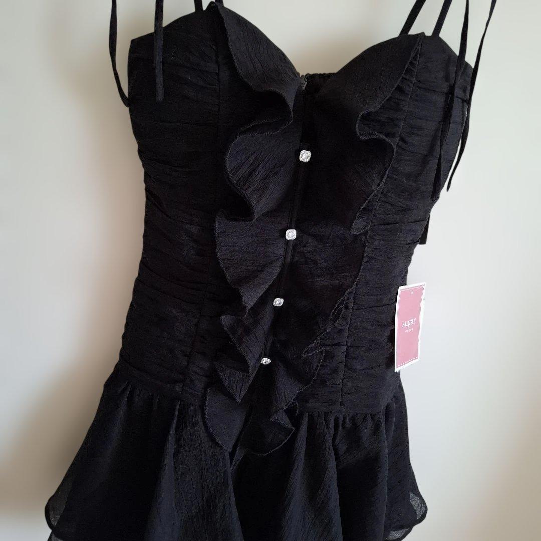 ♡*様 ROBE de FLEURS サテン/ フロントシフォン/ ミニ/ キャ