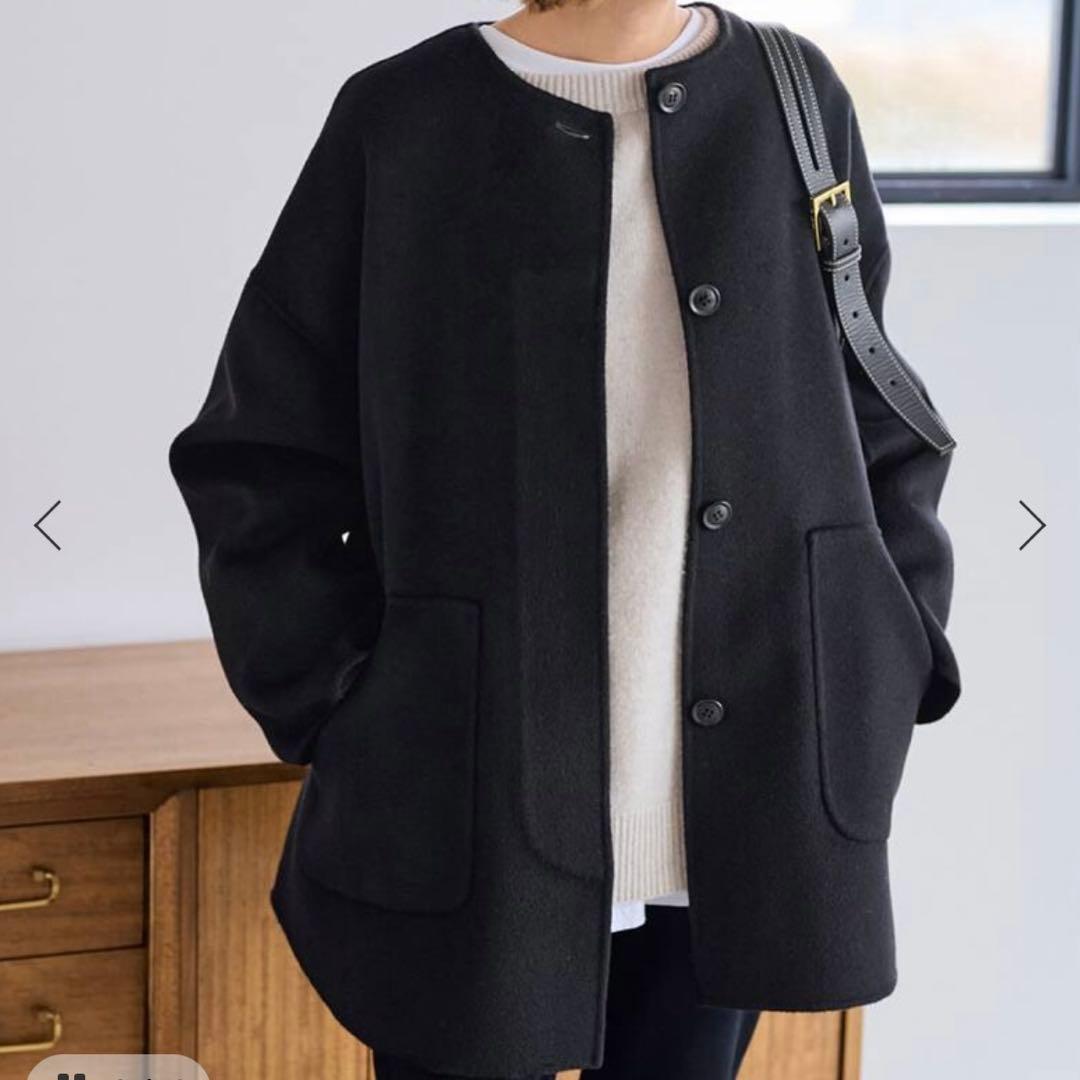 FRAMeWORK 美品❗️ハミルトンリバークルーネックコート