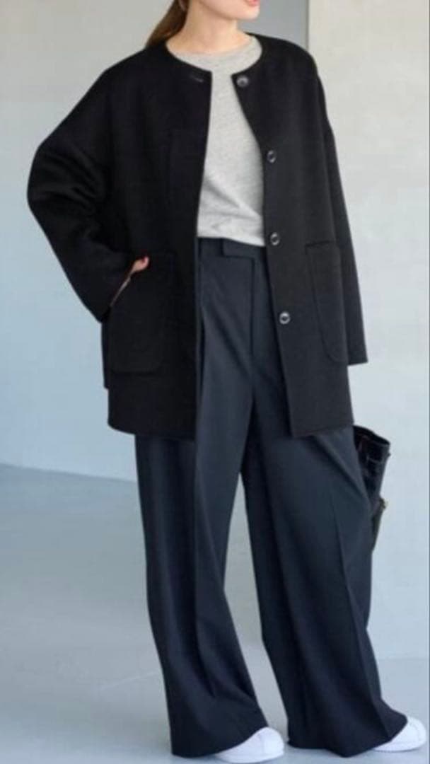 FRAMeWORK 美品❗️ハミルトンリバークルーネックコート