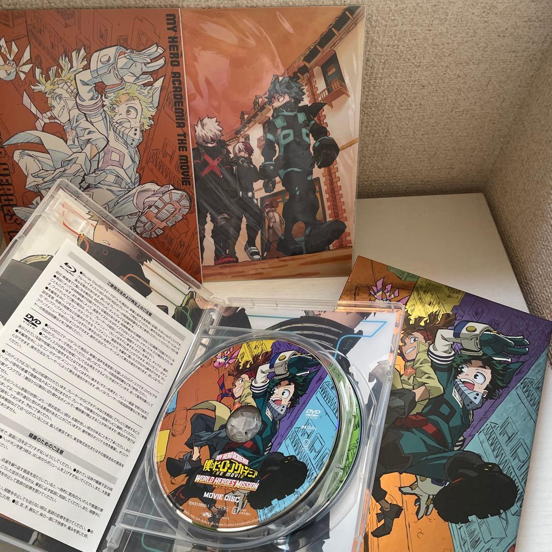 僕のヒーローアカデミア映画DVD/ライジング版２本セット