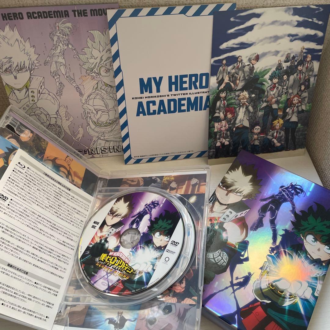 僕のヒーローアカデミア映画DVD/ライジング版２本セット