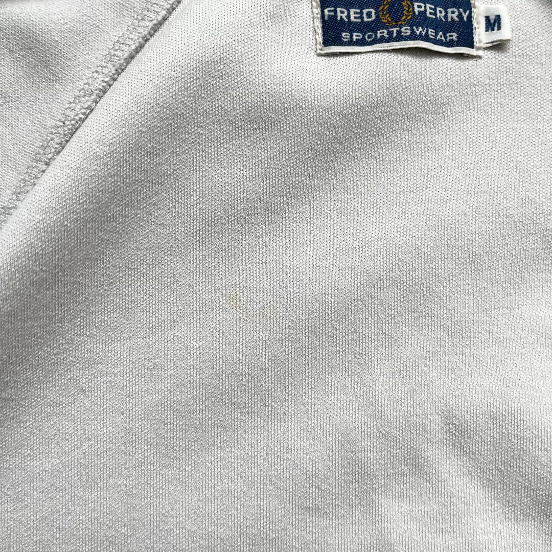 フレッドペリー トラックジャケット ジャージ 90s ポルトガル製 ライトグレー