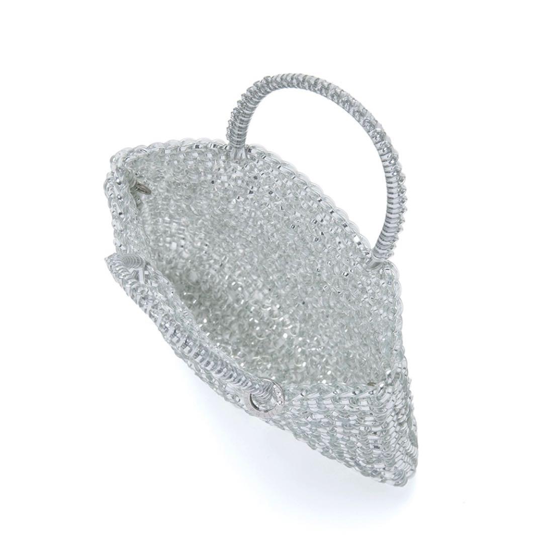 美品　ANTEPRIMA　スタンダードミニアトゥーラ　インナーバッグ　シルバー