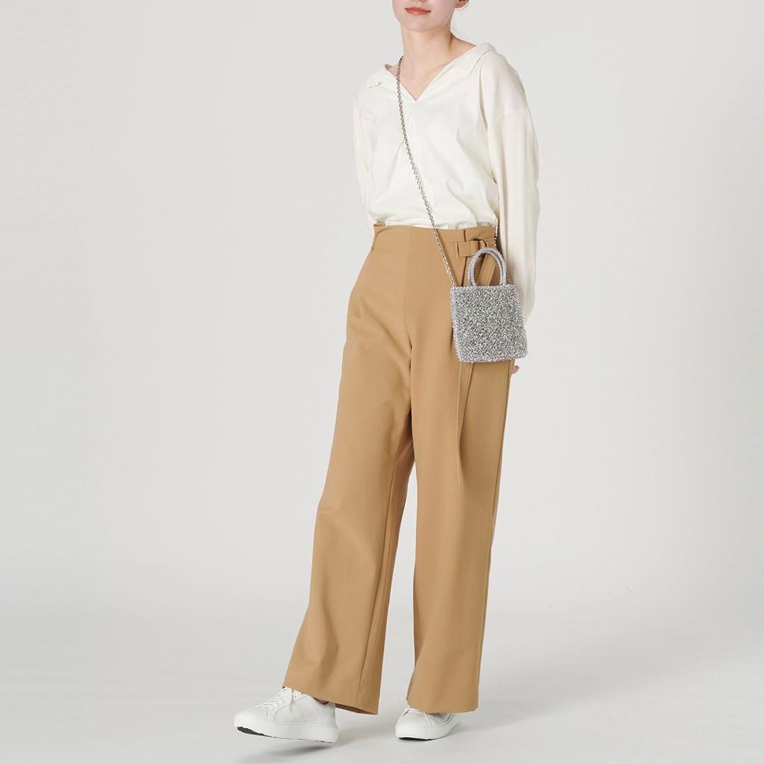 美品　ANTEPRIMA　スタンダードミニアトゥーラ　インナーバッグ　シルバー