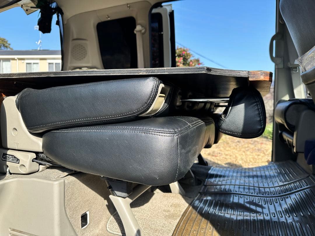 エブリイワゴンDA64W専用簡易ベッド展開収納 マーゴンさん専用