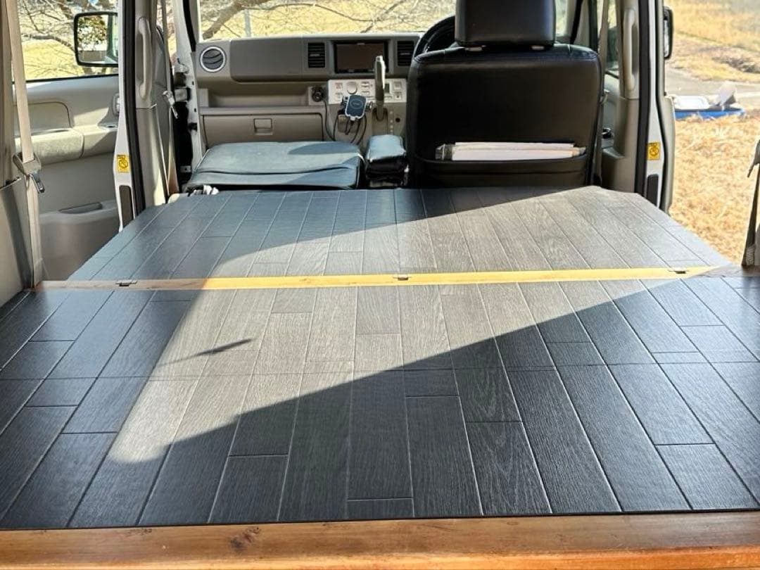 エブリイワゴンDA64W専用簡易ベッド展開収納 マーゴンさん専用