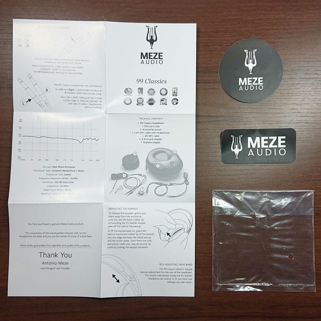 Meze audio 99 classic ゴールド 有線