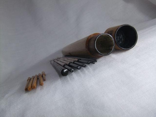 和竿　タナゴ竿　矢竹古竹　95