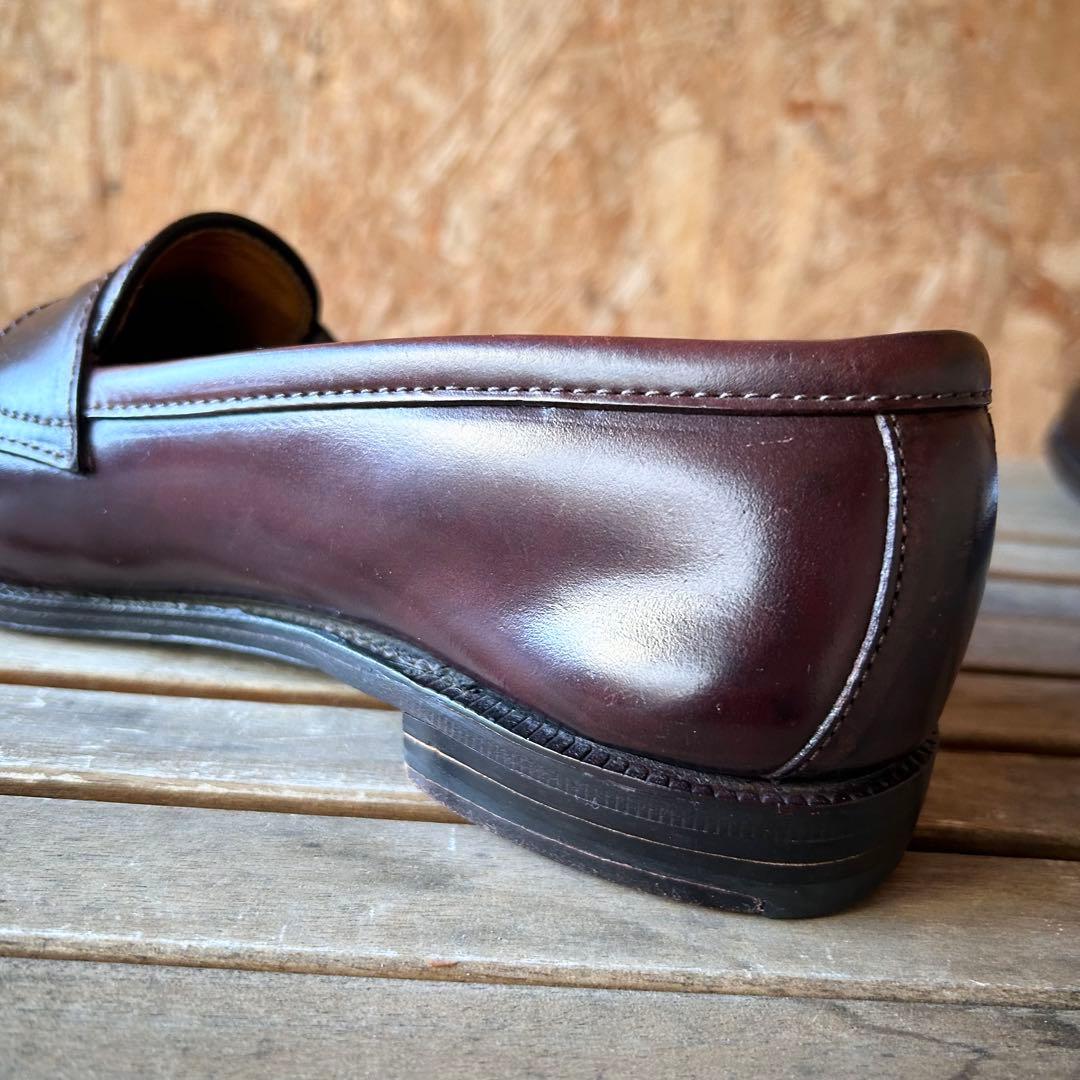 名作 Alden 14501 コードバン ローファー 7.5D 袋付き