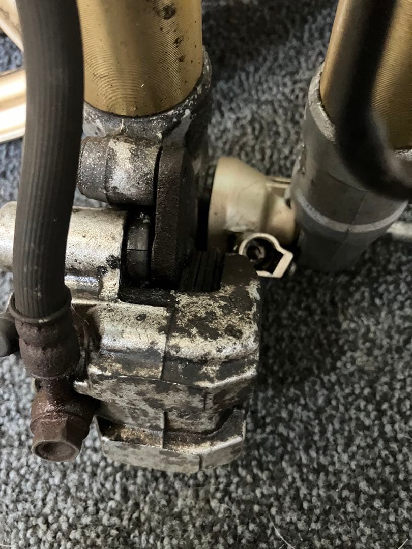 ライブディオZXフロントディスク　ホイール前後