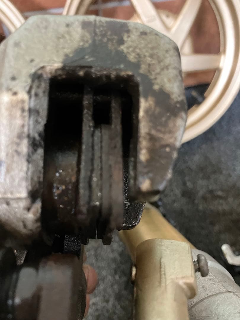 ライブディオZXフロントディスク　ホイール前後