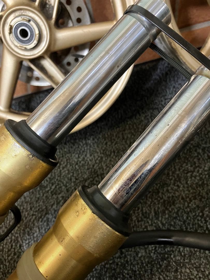 ライブディオZXフロントディスク　ホイール前後