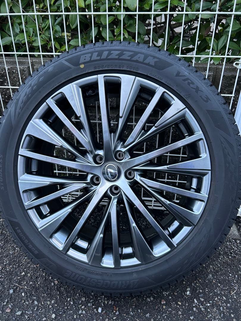 レクサスRX350 スタッドレス タイヤ・ホイールセット235/50R21