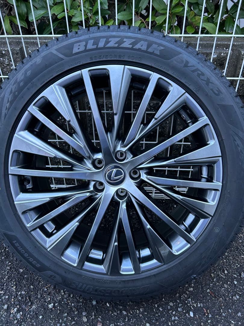 レクサスRX350 スタッドレス タイヤ・ホイールセット235/50R21