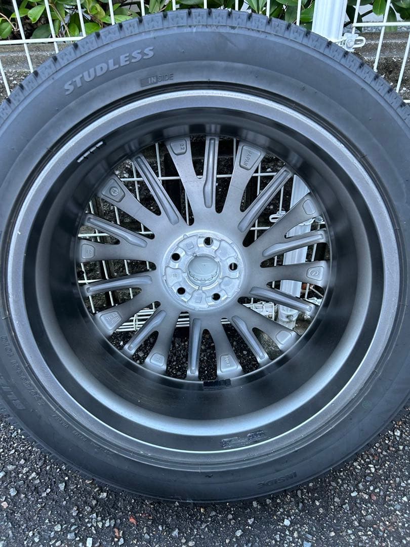 レクサスRX350 スタッドレス タイヤ・ホイールセット235/50R21