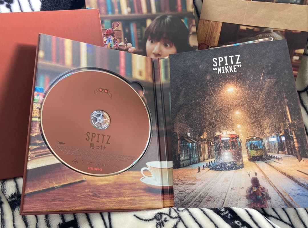 スピッツ『見っけ』デラックスエディション FC限定盤2CD+1Blu-ray
