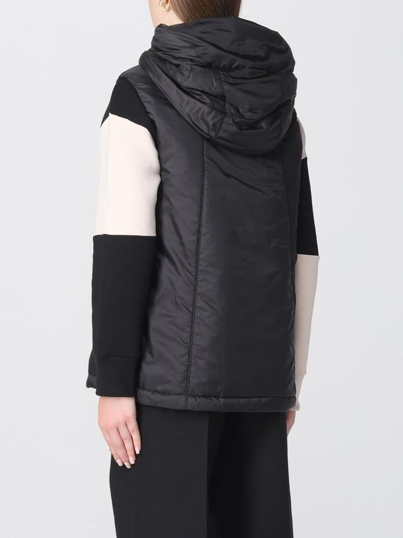 新品　Max Mara THE CUBE 撥水 ジレ ベスト 黒　Ｓ　38