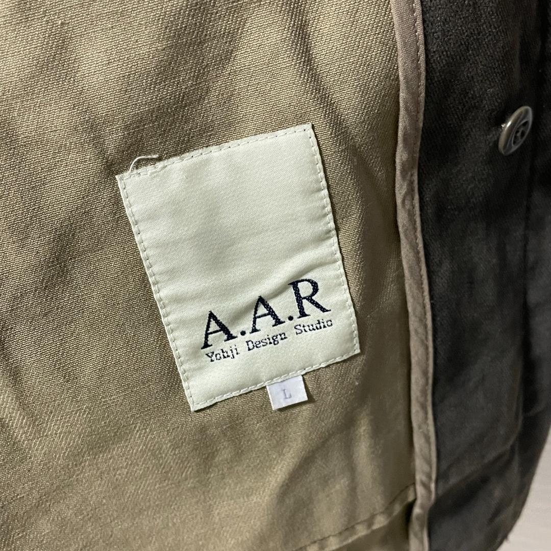 希少 A.A.R ヨウジヤマモト 中綿 ミリタリージャケット L 茶 アーカイブ
