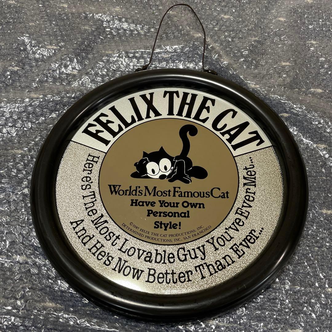 フィリックス FELIX THE CAT ビンテージ壁掛け鏡