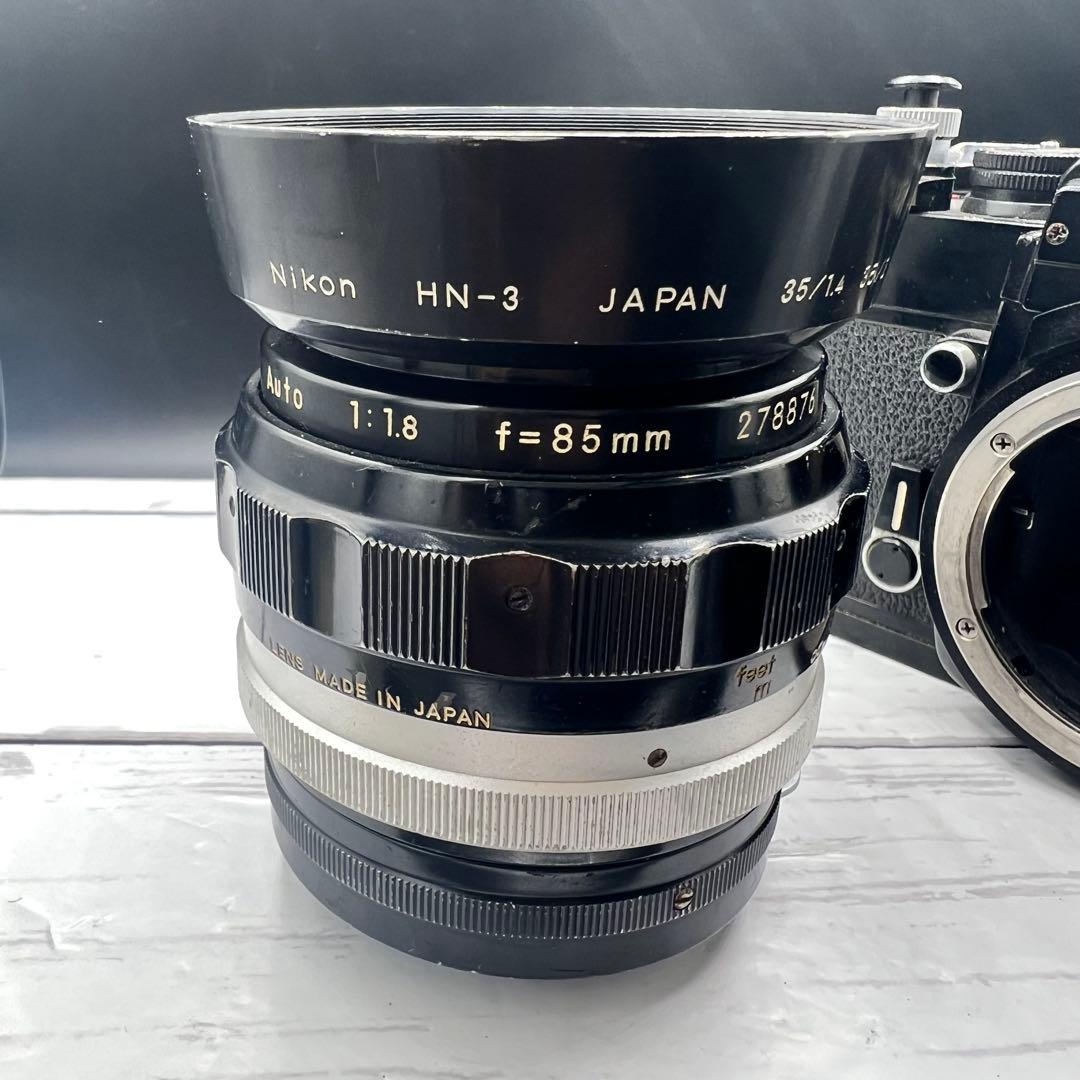 Nikon NIKKOR-H Auto 85mm f/1.8 ＋Nikomat