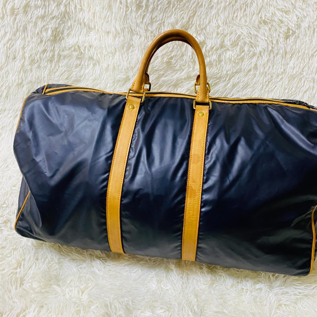 人気 ハンティングワールド 大容量 バチューサー ボストンバッグ ロゴ