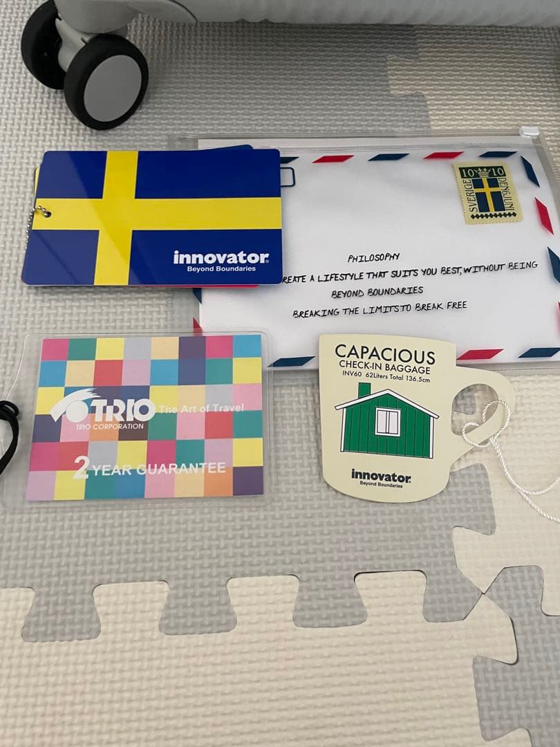 Innovator キャリーケース INV60 62L ストーン