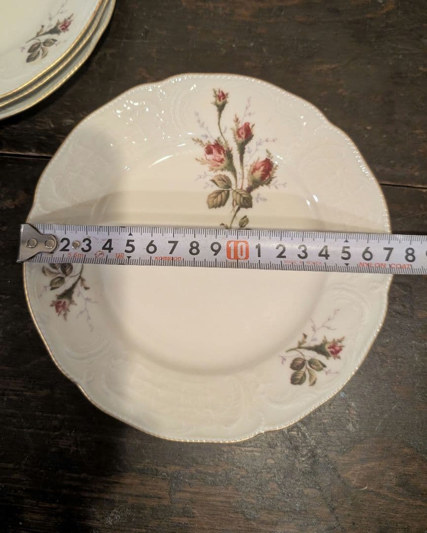 h*i様 ローゼンタール　デザート皿　花柄陶磁器皿 4枚セット