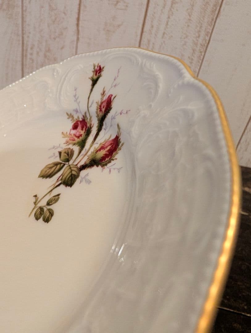 h*i様 ローゼンタール　デザート皿　花柄陶磁器皿 4枚セット