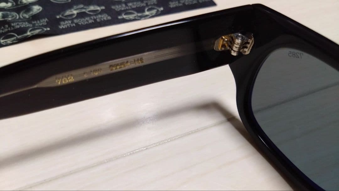 EYEVAN7285 メガネ サングラス 782 ブラック