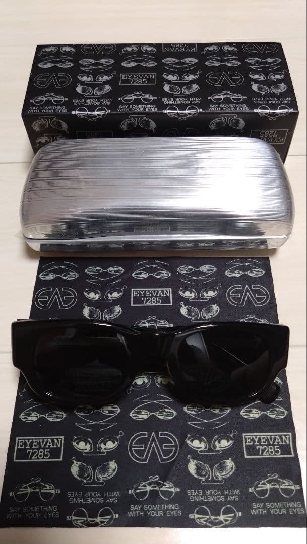 EYEVAN7285 メガネ サングラス 782 ブラック