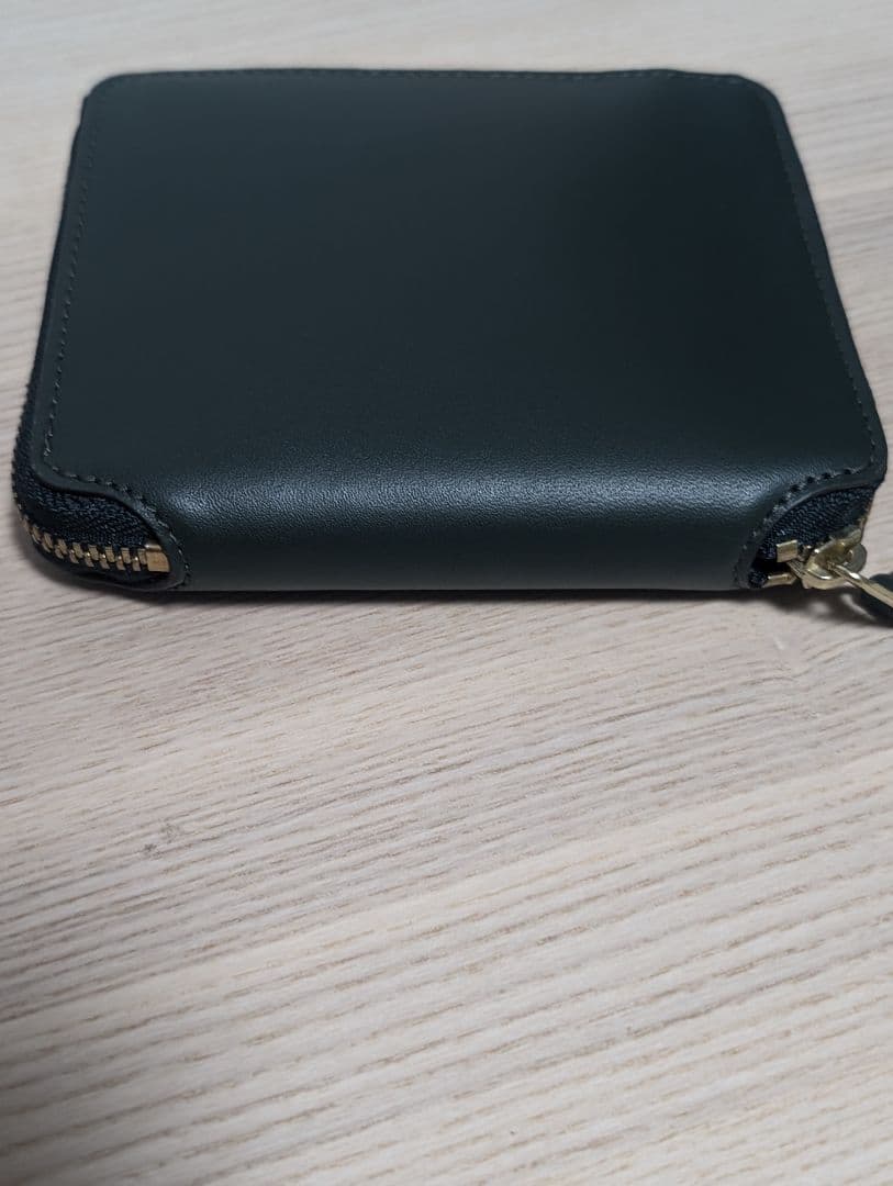 新品　COMME des GARCONS　コムデギャルソン　折り財布　グリーン