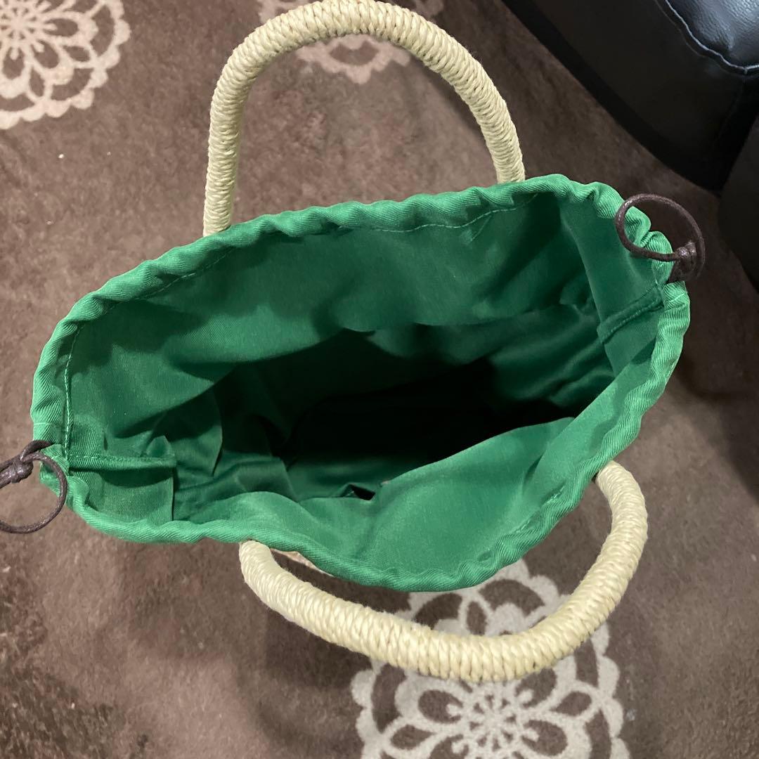 美品　TREASURE TOPKAPI アニマル カゴバッグ　パンダ