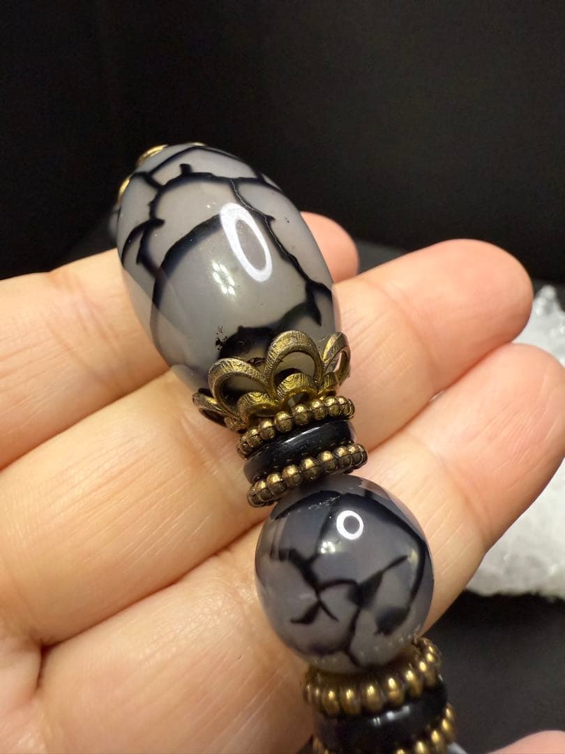 ドラゴン瑪瑙天珠 ブレスレット