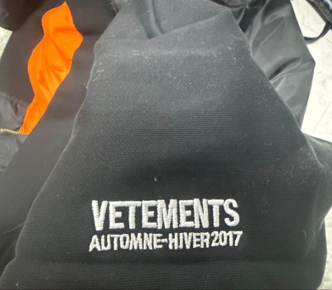 ジャケット・アウター VETEMENTS total darkness bomber jacket