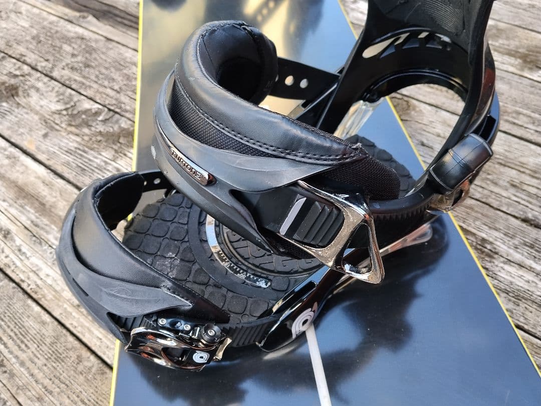 バートン スノーボード 2点セット BURTON FIX 155cm ビン P1