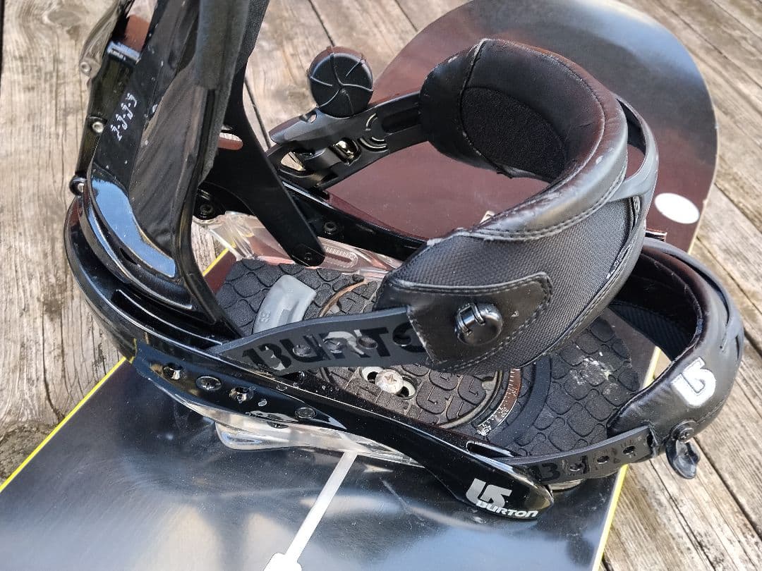 バートン スノーボード 2点セット BURTON FIX 155cm ビン P1