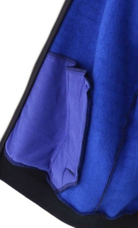 ★PEARLYGATES★ジグザグ裏毛ロゴフルジップ