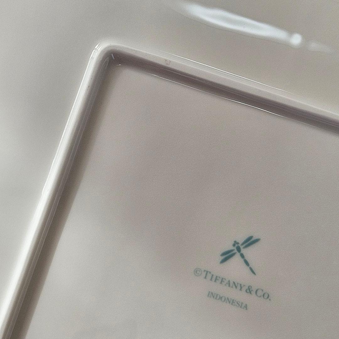 ティファニー　ブルーリボン　プレート　ペアマグカップ