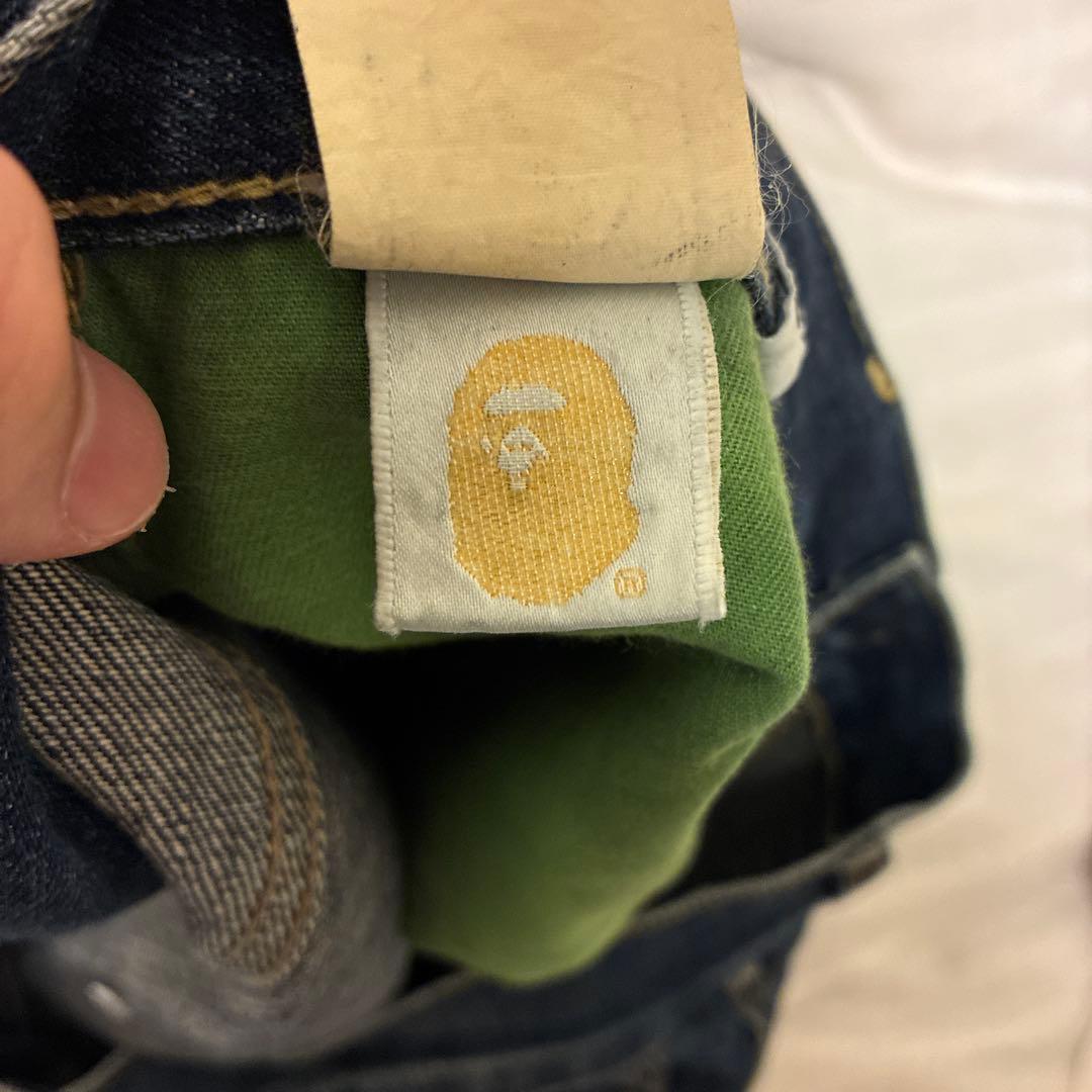 Bape デニムショーツ　ハーフパンツ