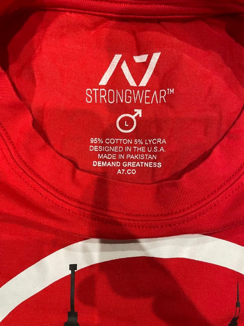 A7 BARGRIPバーグリップTシャツ メンズLサイズ　東京オリンピック限定