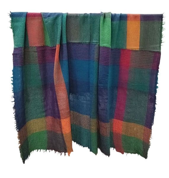 お値下げ❗️ヨーガンレール　ブランケット　ストール　ショール　膝掛け　毛100%