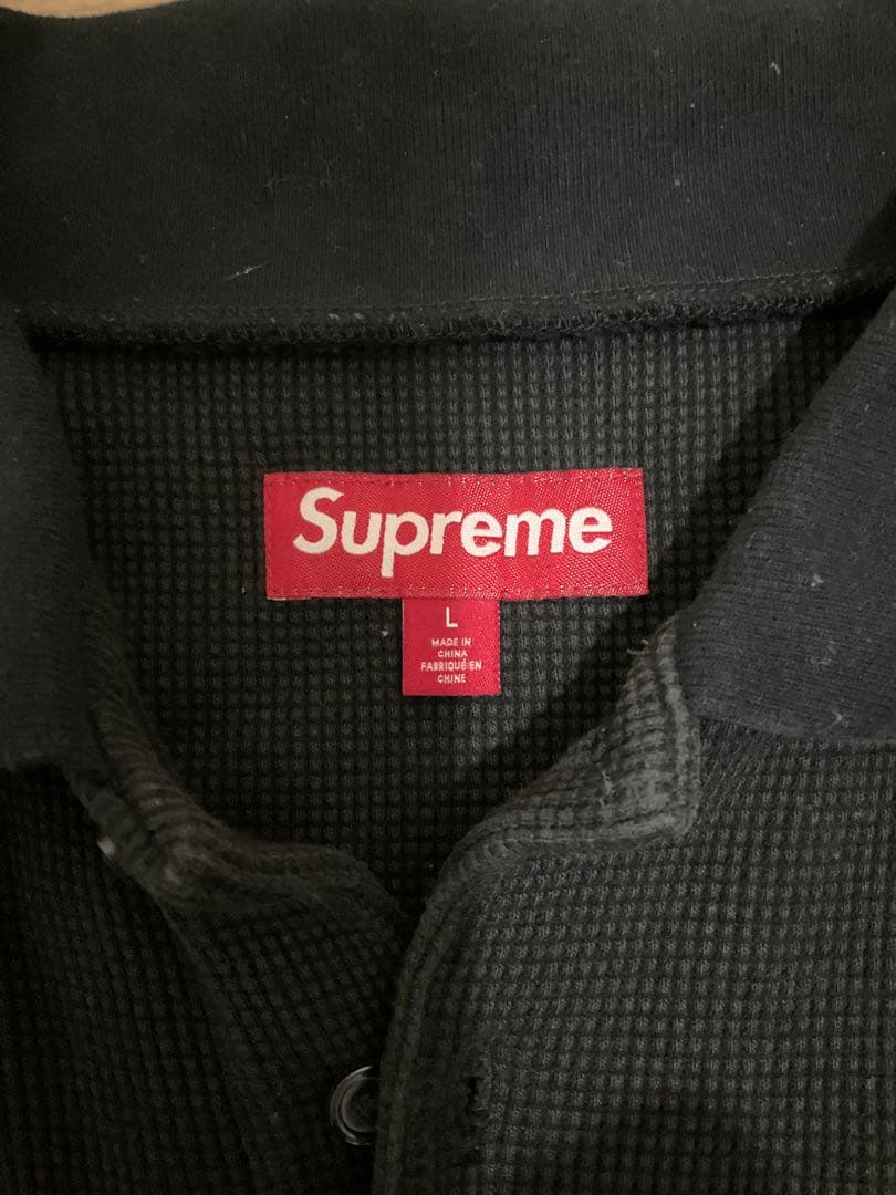 Supreme Thermal L/S Polo 23FW サイズL