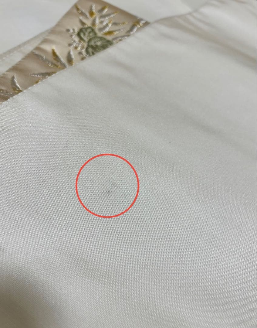 【値下げ】新品・未使用　西陣織六通柄袋帯　訳あり品　美しいキモノ掲載品