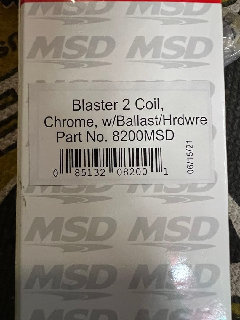 MSD Blaster 2 Coil ブラスター2 イグニッションコイル 未使用