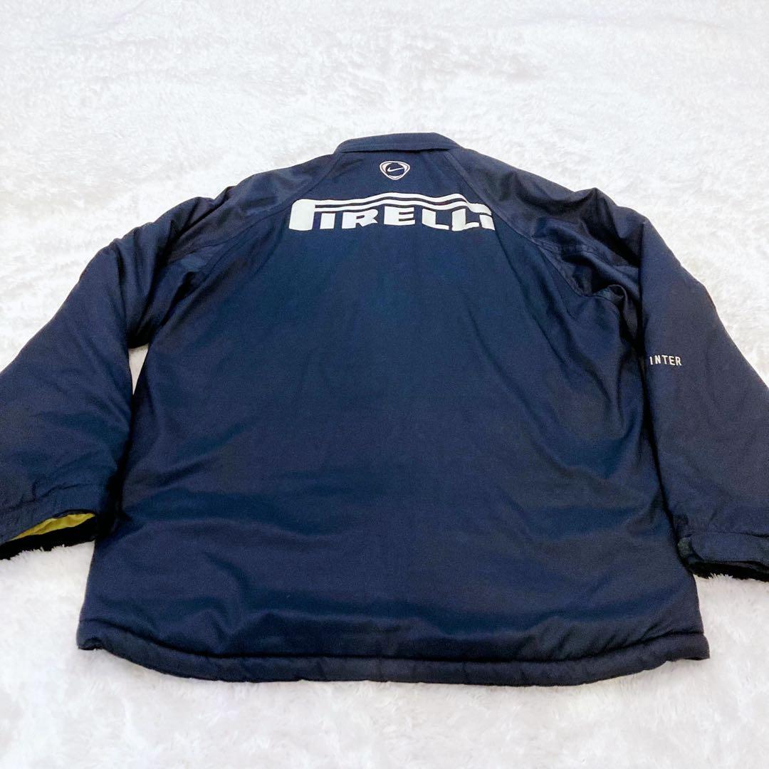 NIKE セリエA インテル ジャケット ネイビー サイズL サッカー