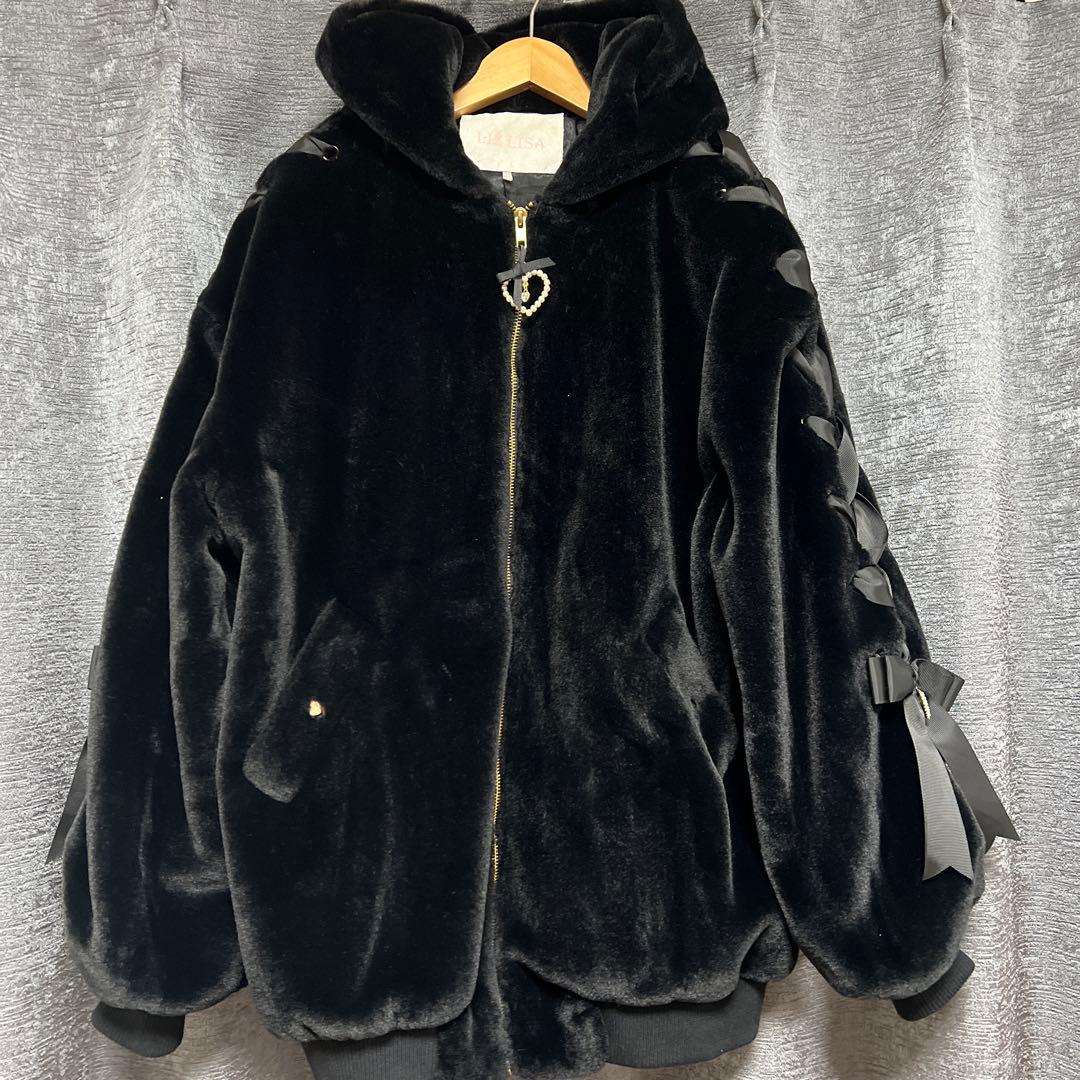 LIZ LISA ウサ耳フード ジャンパー　ブルゾン