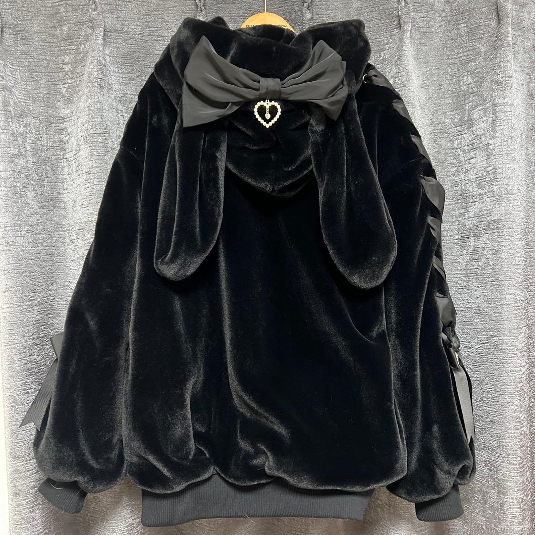 LIZ LISA ウサ耳フード ジャンパー　ブルゾン